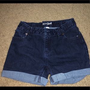 Jean shorts